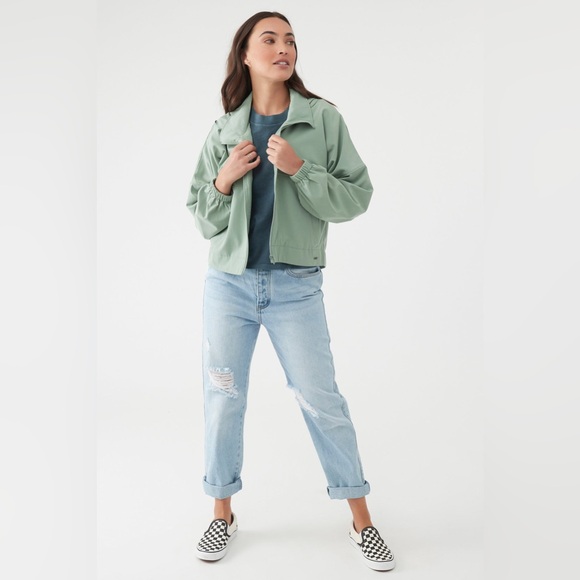 O’Neill Layton hybrid utility Jacket sage M - Picture 3 of 12